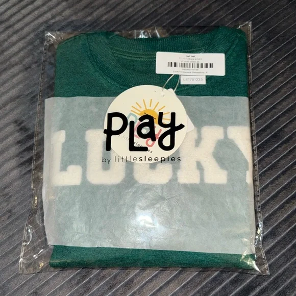 Little Sleepies LUCKY Bamboo Crewneck Sweatshirt - Picture 5 of 5